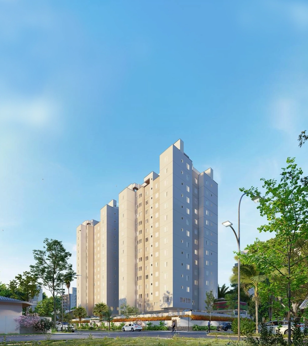 Fachada dos prédios Ferrazano